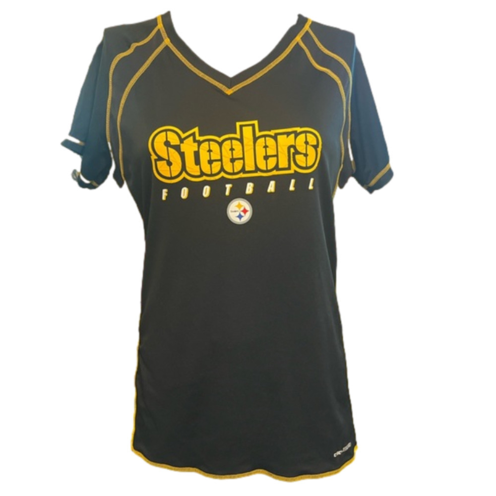 NFL Football Steelers Women’s Jersey Size Large